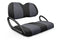 Quilted Neo-Sport Golf Cart Seat Covers - Quilted Diamond Black and Charcoal / Club Car Precedent / Tempo / Onward