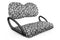Hawaiian Golf Cart Seat Covers - Hawaiian Grey / Club Car Precedent / Tempo / Onward