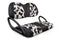 Neo-Animal Golf Cart Seat Covers - Neo-Animal Black Cow / Club Car Precedent / Tempo / Onward