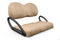 Quilted Leatherette Golf Cart Seat Covers - Quilted Hexagon Tan and Tan / Club Car Precedent / Tempo / Onward