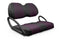 Quilted Leatherette Golf Cart Seat Covers - Quilted Diamond Black and Pink Diamond Stitching / Club Car Precedent / Tempo / Onward