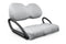 Quilted Leatherette Golf Cart Seat Covers - Quilted Diamond Silver and Silver / Club Car Precedent / Tempo / Onward