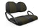 Quilted Neo-Sport Golf Cart Seat Covers - Quilted Diamond Black and Yellow Diamond Stitching / Club Car Precedent / Tempo / Onward