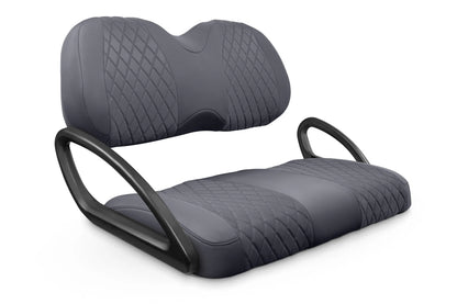 Quilted Diamond Charcoal and Charcoal