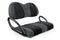 Velour Golf Cart Seat Covers - Velour Charcoal and Black / Club Car Precedent / Tempo / Onward