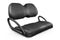 Quilted Leatherette Golf Cart Seat Covers - Quilted Diamond Black and Black / Club Car Precedent / Tempo / Onward