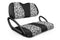 Neo-Hawaiian Golf Cart Seat Covers - Neo-Hawaiian Grey / Club Car Precedent / Tempo / Onward